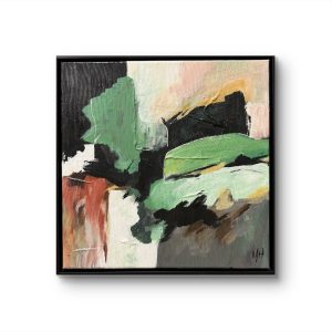 Quiet Moss Print Mounted on Wood