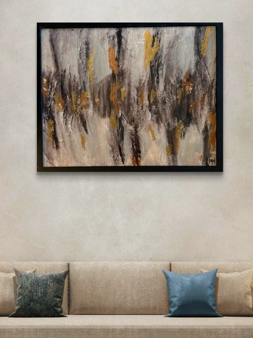 Veil of Silence Print Mounted on Wood - Image 3
