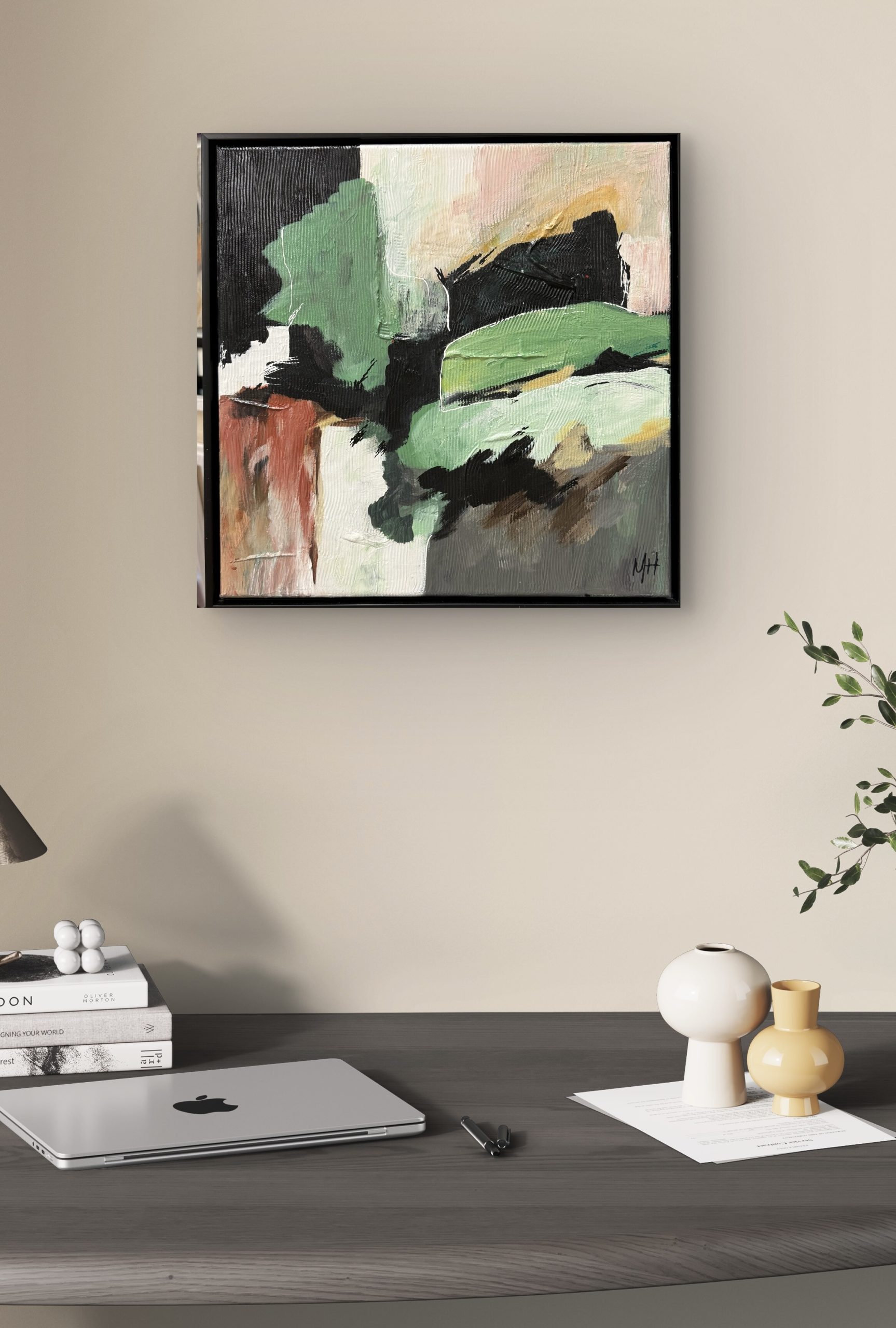 Quiet Moss Framed poster - Image 2