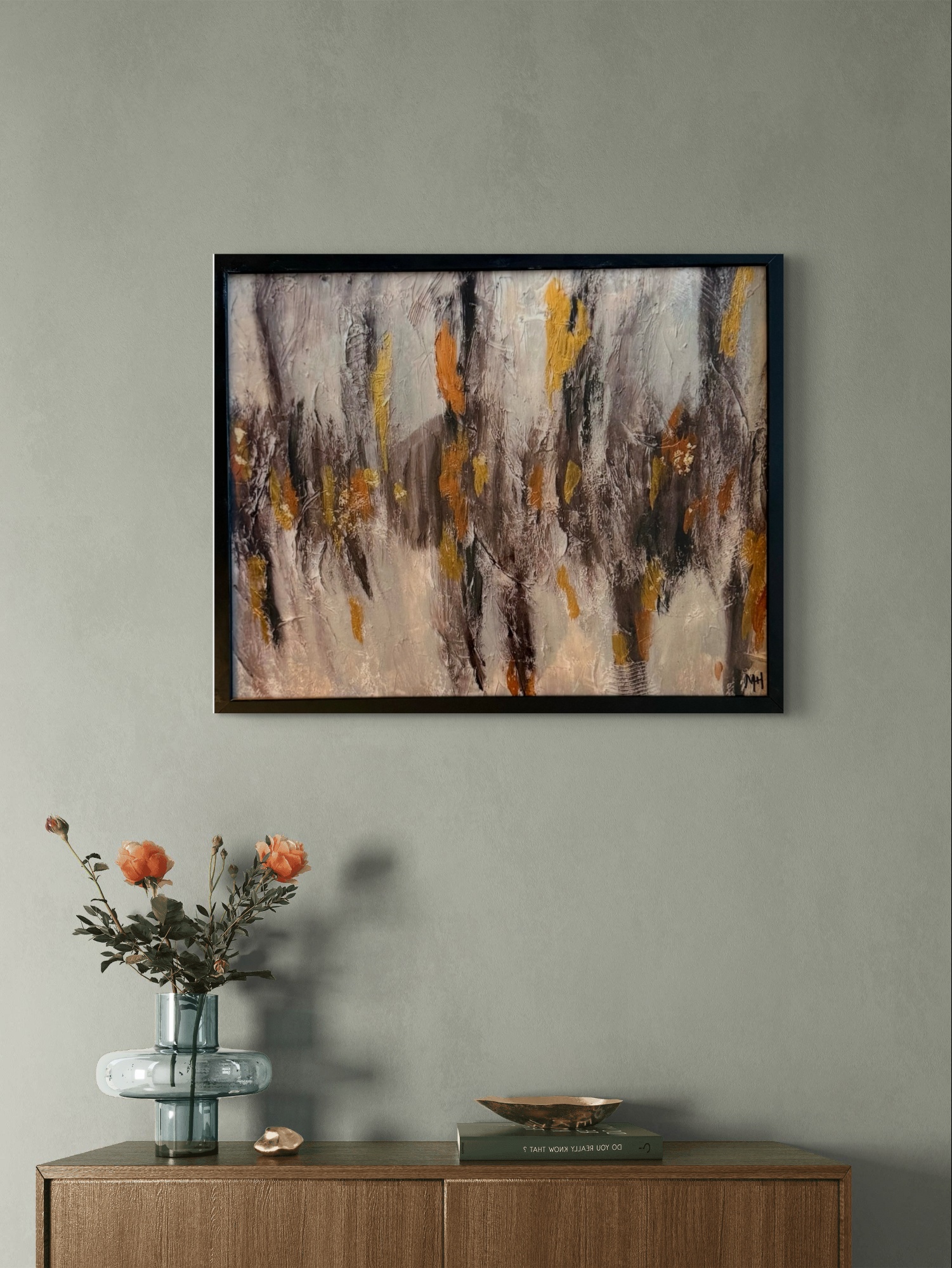 Veil of Silence Print Mounted on Wood - Image 4
