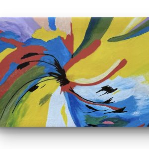 Radiant Harmony Print Mounted on Wood