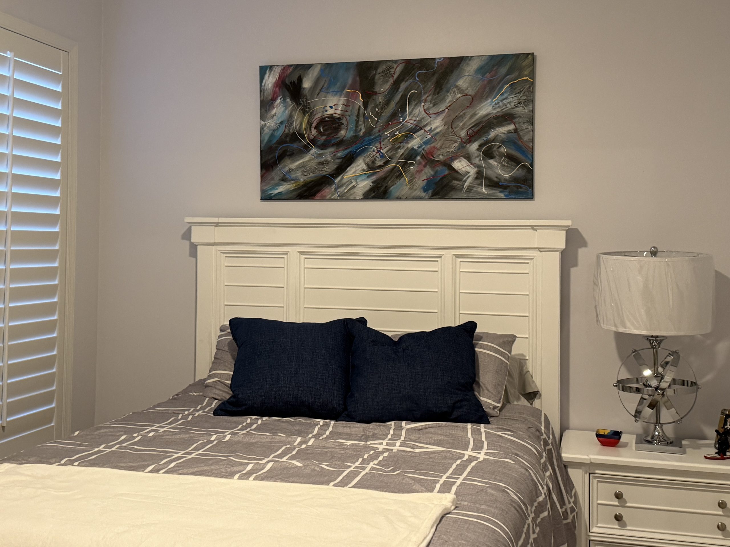 Color Drift Print Mounted on Wood - Image 4
