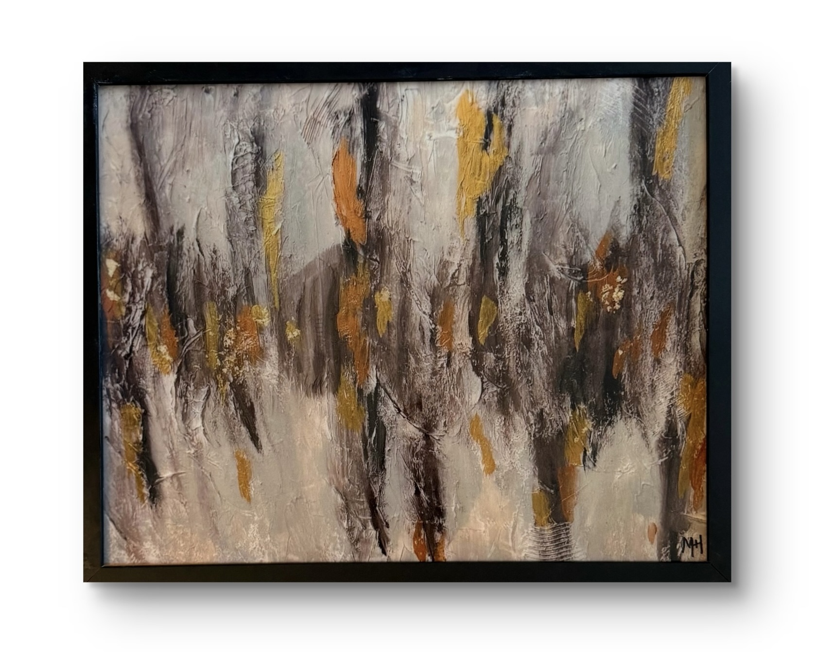 Veil of Silence Print Mounted on Wood