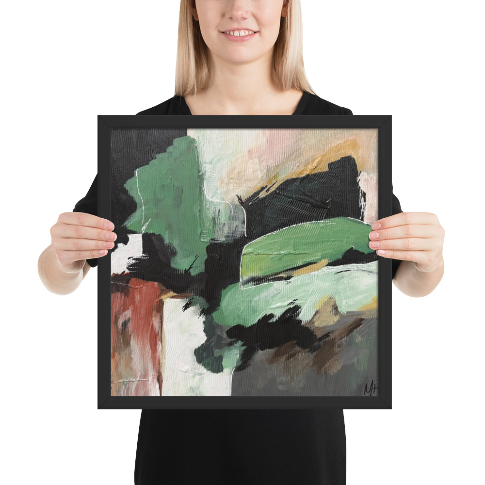 Quiet Moss Framed poster - Image 4