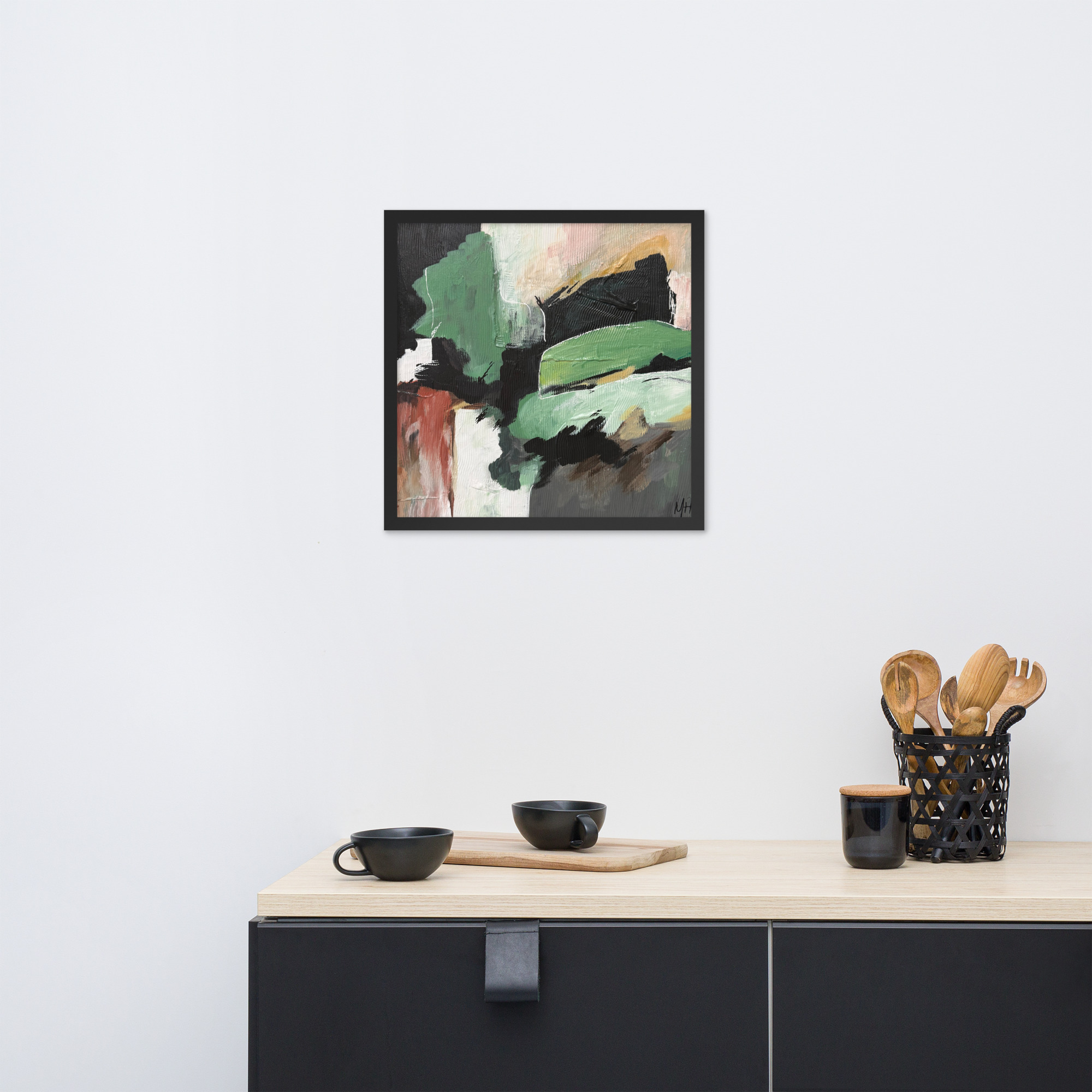 Quiet Moss Framed poster