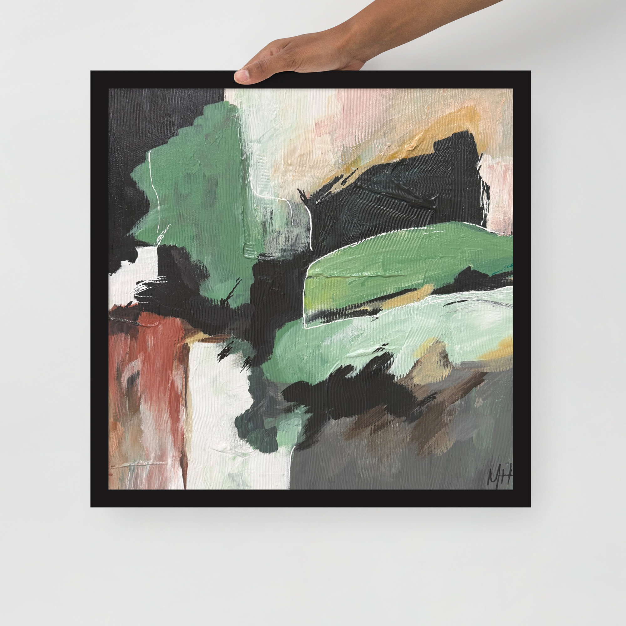 Quiet Moss Framed poster - Image 6