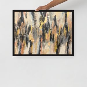 Glow Framed poster