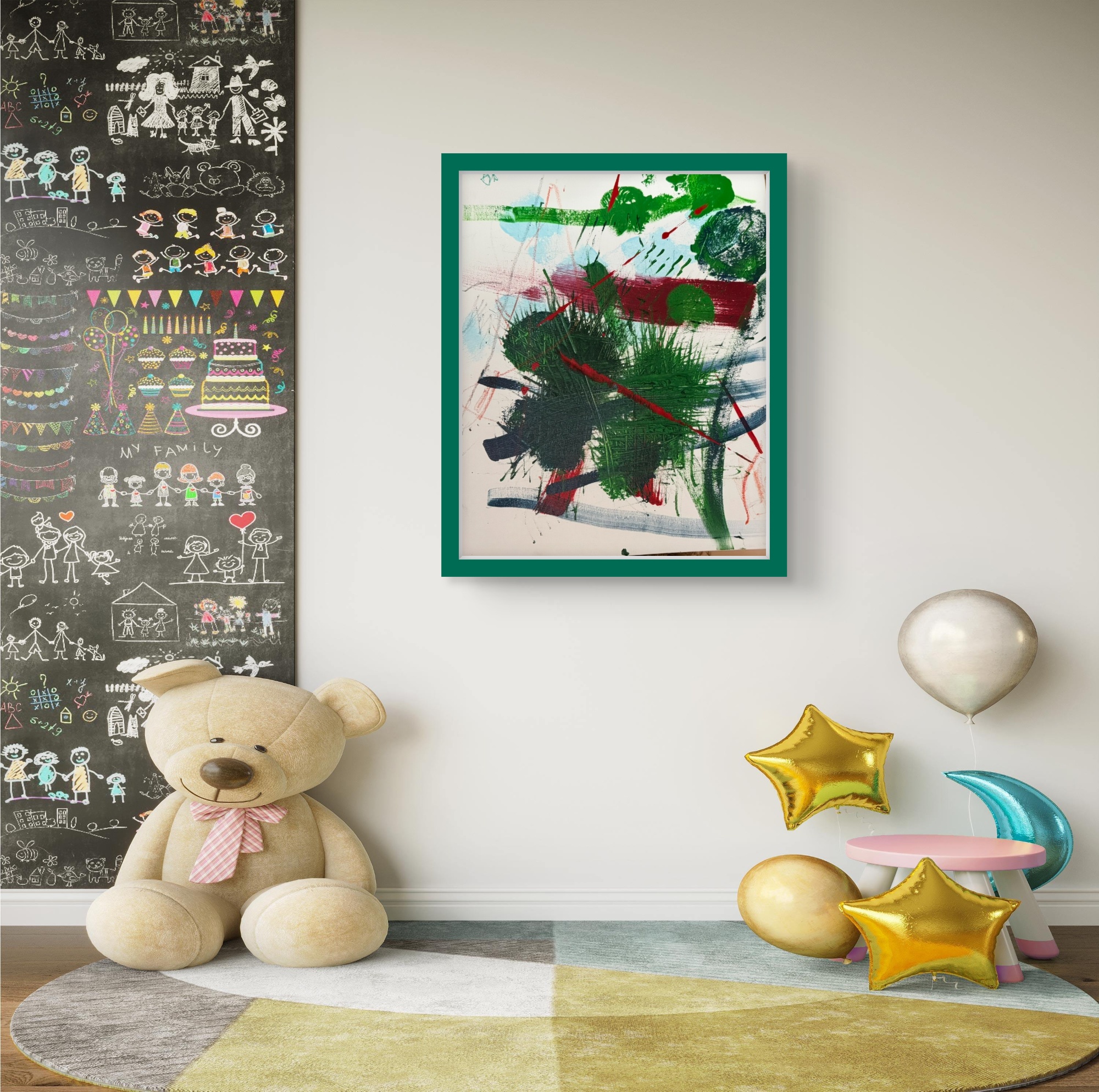 Splatters of Childhood Photo Print - Image 2