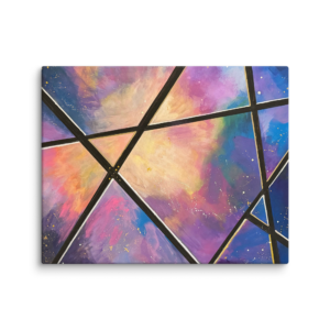 "Celestial Window" Canvas Print